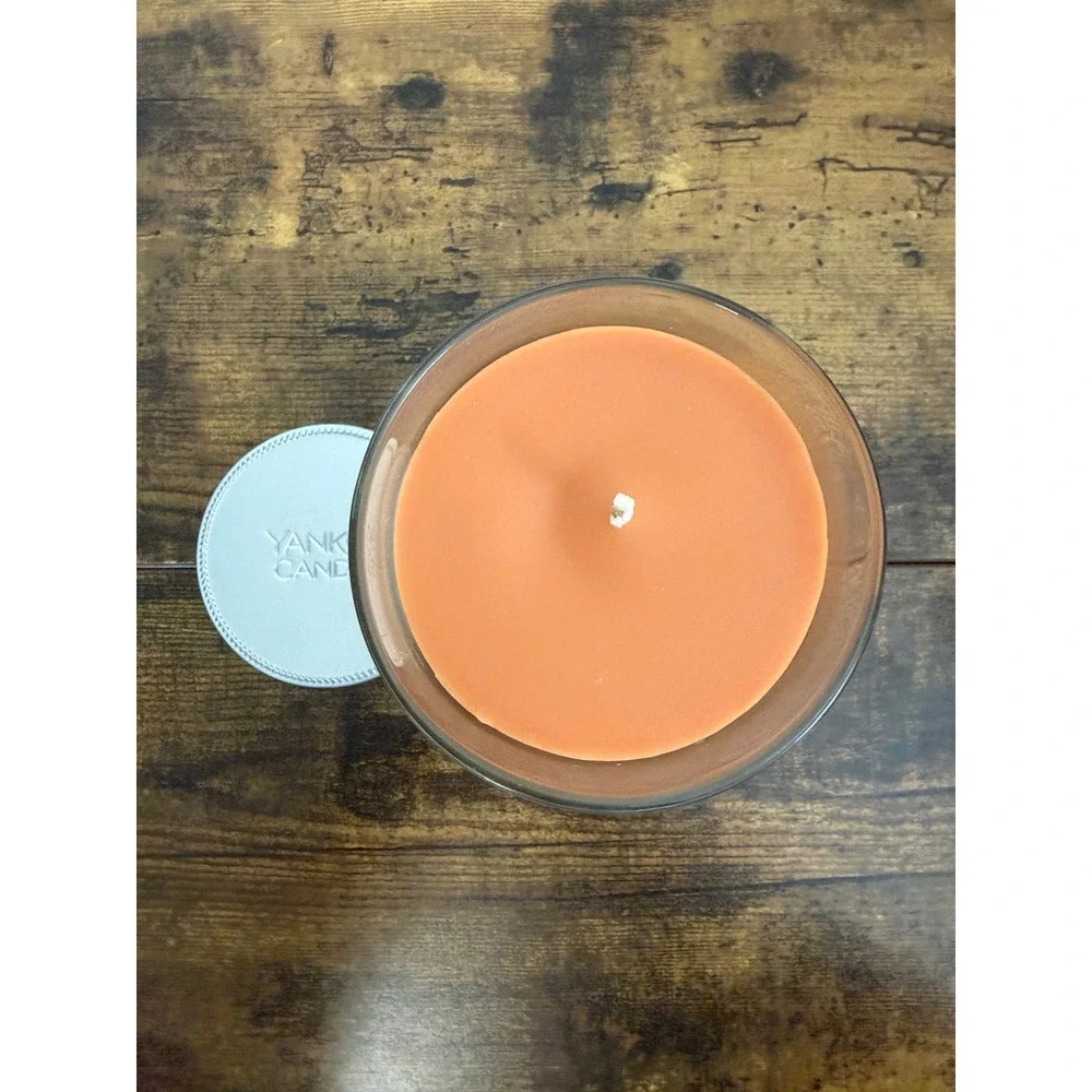 Yankee Candle Honey Clementine 14.25 oz Single Wick Tumbler Jar Orange Wax